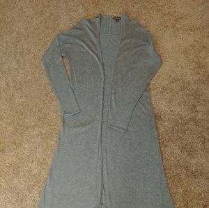 Express Sweater/Duster Charcoal XS